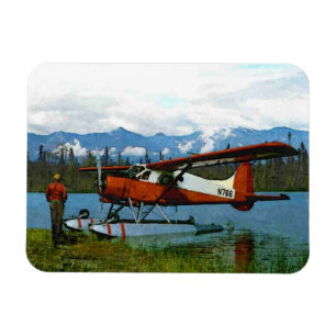 Imán Floatplane De Havilland Beaver