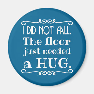 Imán Floor Hug Funny