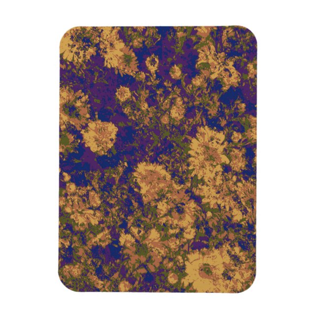 Imán Flor amarilla (Vertical)