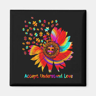 Imán Flor Asd Aceptar Comprender Amor