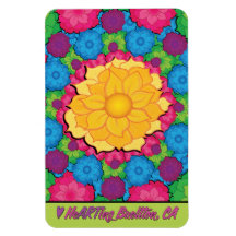 Imán - Flor - Buellton.Art