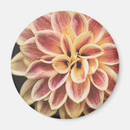 Imán Flor Dahlia de verano (arte floral)