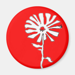 Imán flor de acequia