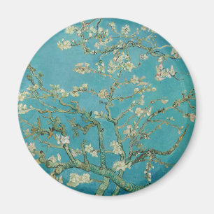 Imán Flor de Almendro, Pintura al Óleo, Vincent Van Gog