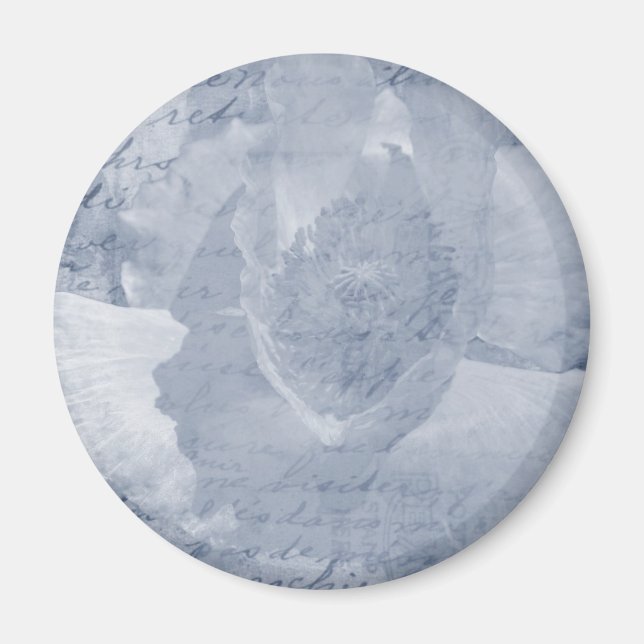 Imán Flor de amapola (Frente)