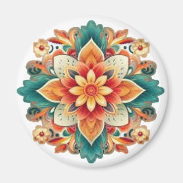 Imán Flor de belleza única: una flor rara y exquisita