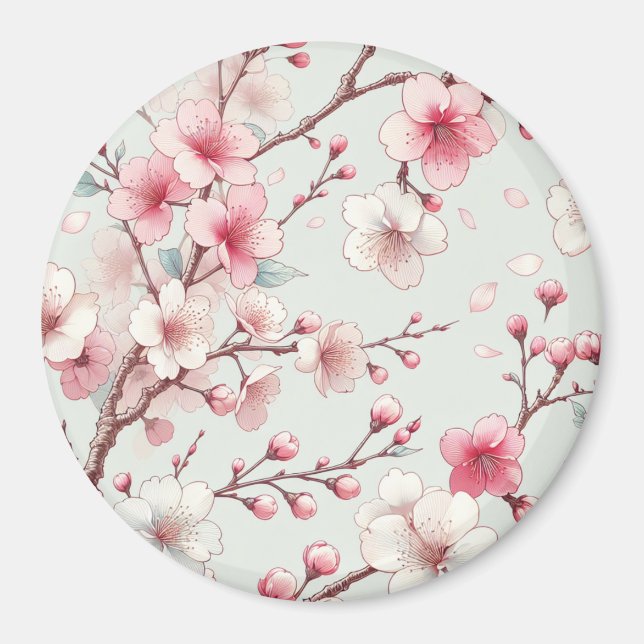 Imán Flor de Cerezo (Frente)