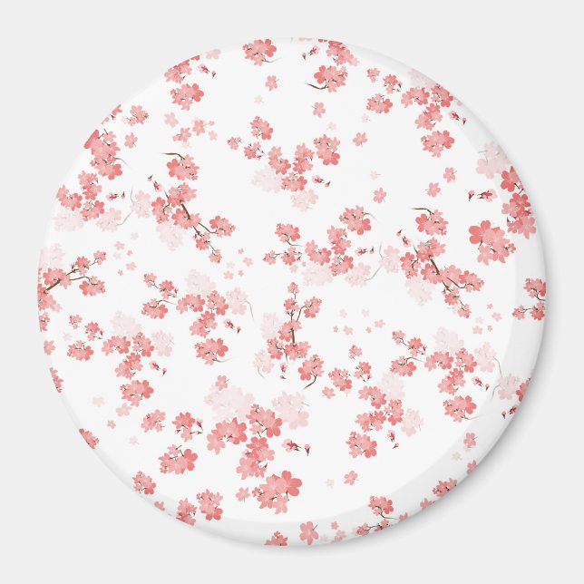 Imán Flor de cerezo 2 (Frente)