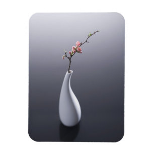 Imán Flor de cerezo en jarrón