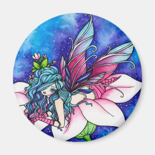 Imán Flor de hadas de la fantasía de Vera