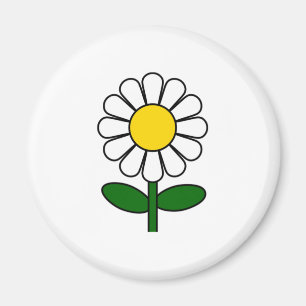 Imán Flor de la margarita