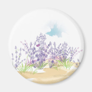 Imán Flor de lavanda