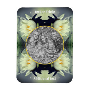 Imán Flor De Lily Water Lily Crea Tu Propia Foto