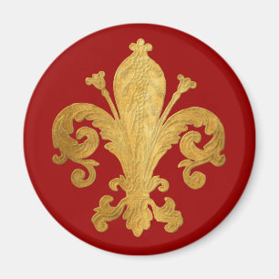 Imán Flor de lis