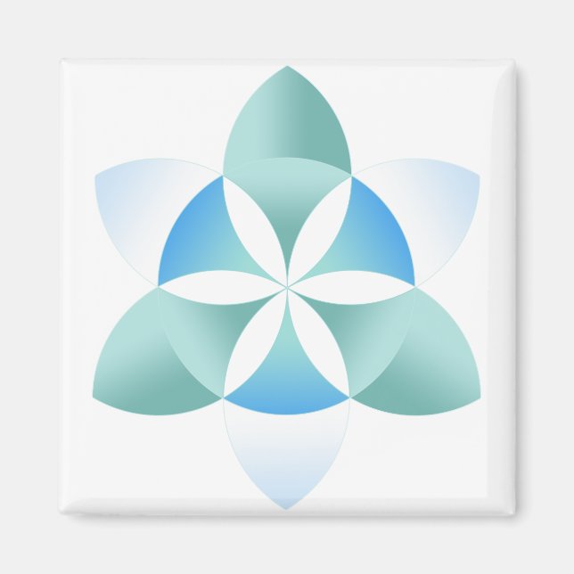 Imán flor de loto (Frente)