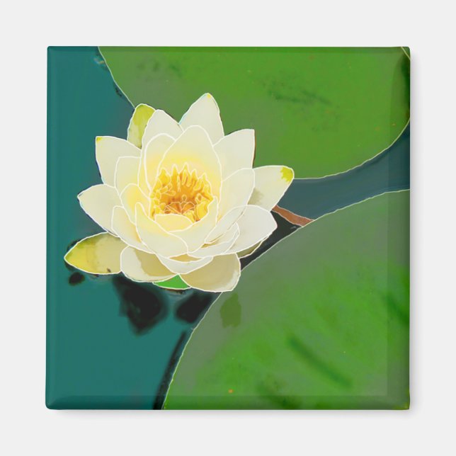 Imán Flor de Lotus (Frente)
