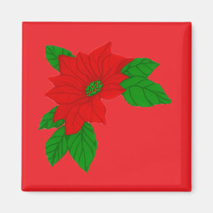 Imán Flor de Pascua 
