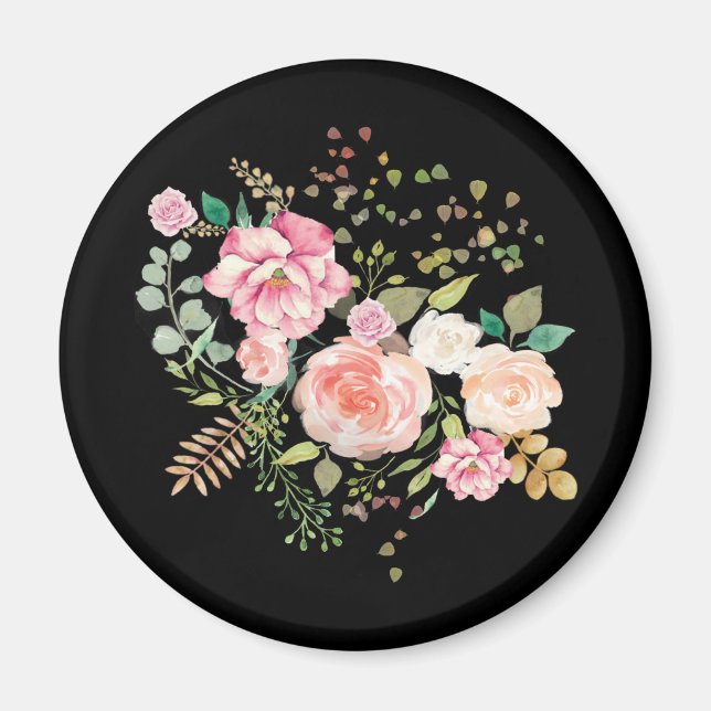 Imán flor de primavera (Frente)