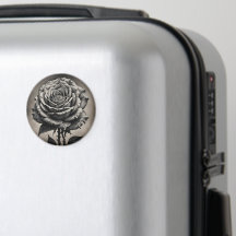 Flor de rosa blanca y negra