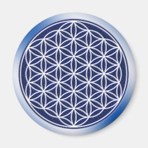 Imán Flor de vida / cielo