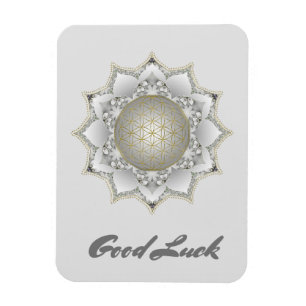 Imán Flor De Vida - Flores Mandala 1
