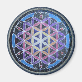 Imán Flor de vida Mandela Magnet