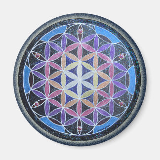 Imán Flor de vida Mandela Magnet