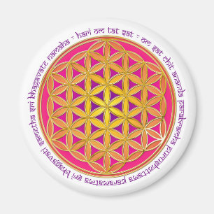 Imán Flor De Vida / Moola Mantra