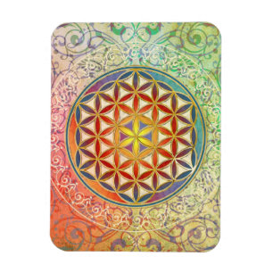 Imán Flor de vida - Ornamento I