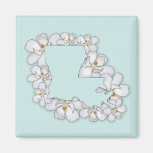 Imán Flor del estado de Louisiana