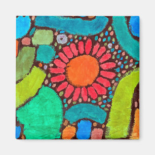 Imán Flor en el valle, Klee