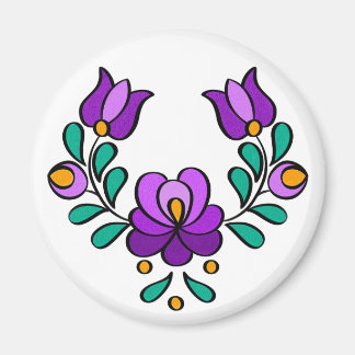 Imán Flor folclórica de Hungría