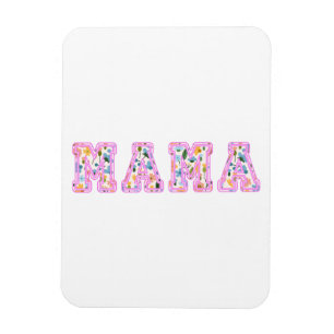 Imán Flor Mama Retro Mom Boho Mother