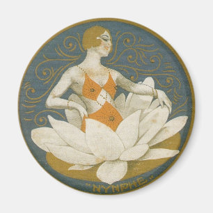 Imán Flor Nymphe