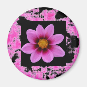 Imán Flor rosa