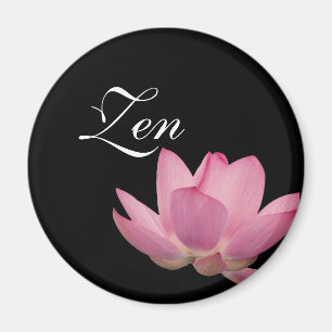 Imán Flor rosa Lotus