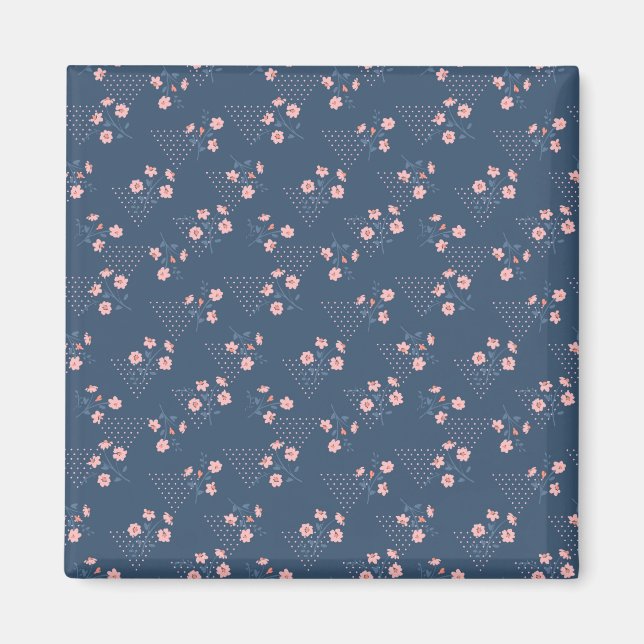 Imán Flor salvaje (Frente)