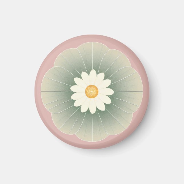 Imán Flor simple (Frente)