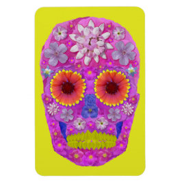Imán Flor Skull 2