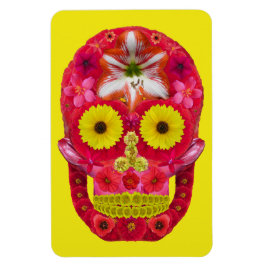 Imán Flor Skull 6