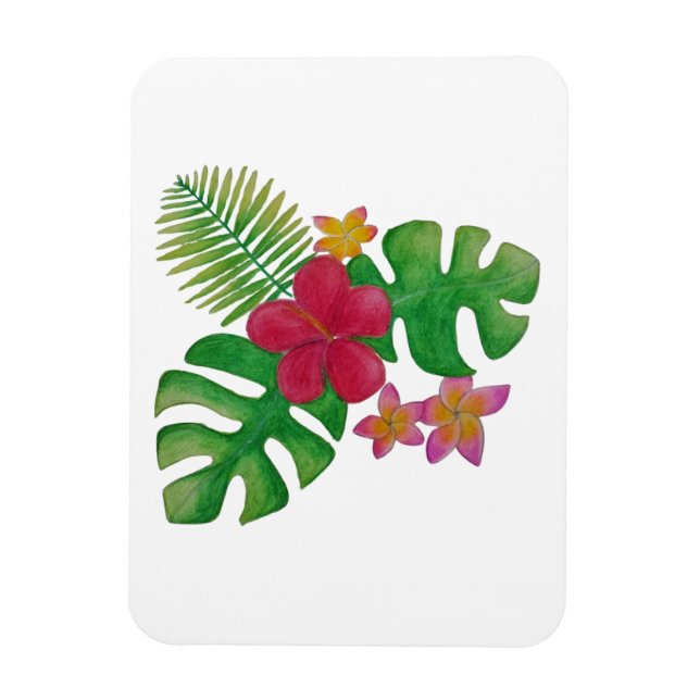 Imán Flor tropical (Vertical)