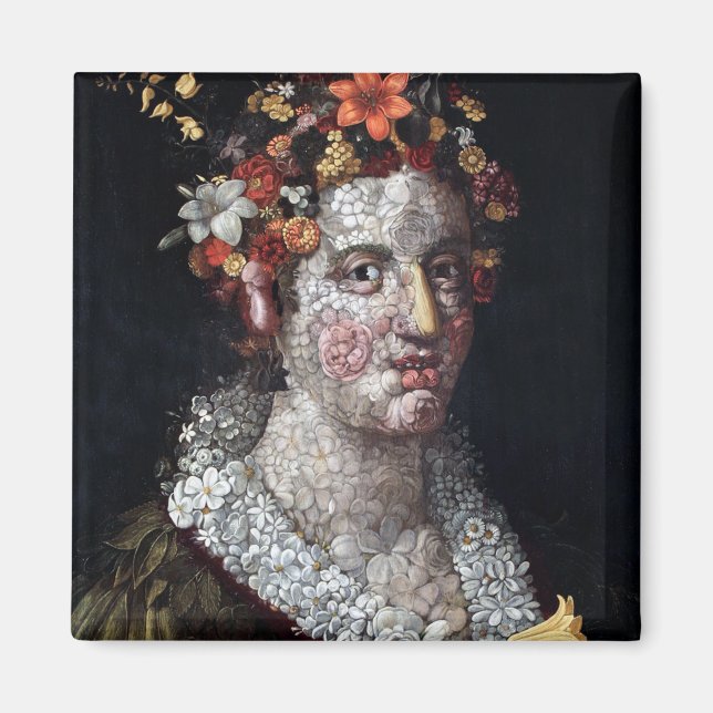 Imán Flora, Arcimboldo (Frente)