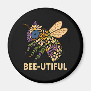 Imán Floral Bee Fusion Bee-Utiful