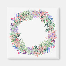 Imán Floral Berries Wreath