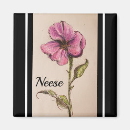 IMÁN FLORAL DE ROPA