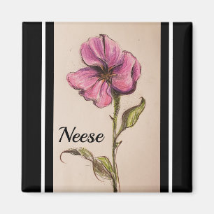 IMÁN FLORAL DE ROPA