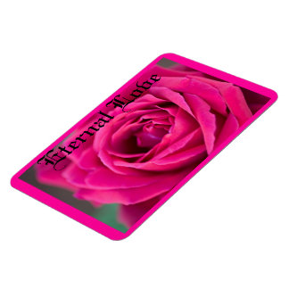 IMÁN FLORAL DE ROSA ROSA DE ROSA ROSA AMABLE