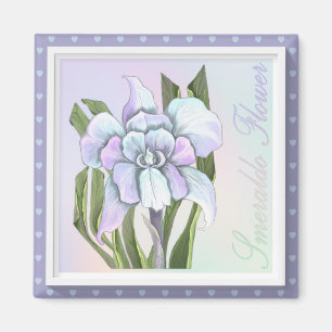 Imán floral de Smeraldo