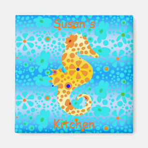 Imán floral del Seahorse