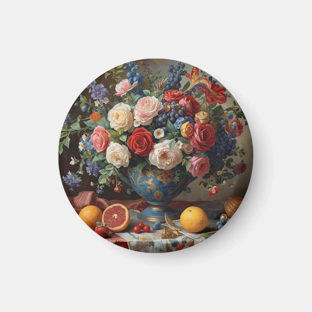 Imán Floral Galor  (Frente)